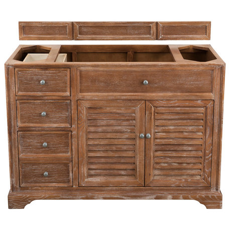 Savannah 48" Single Vanity Cabinet, Driftwood