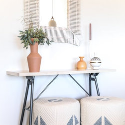 Sketch Custom Wool Ottomans by Thayer Design Studio - Footstools And Ottomans