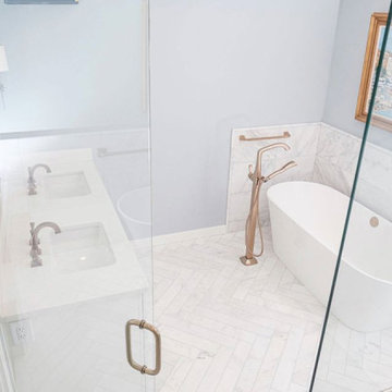 Master Bathroom Remodel - Marble Masterpiece
