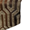 Decorative Table Runner Brown Velvet, Ombre, Beaded & Tassels - Brown Pinnacle
