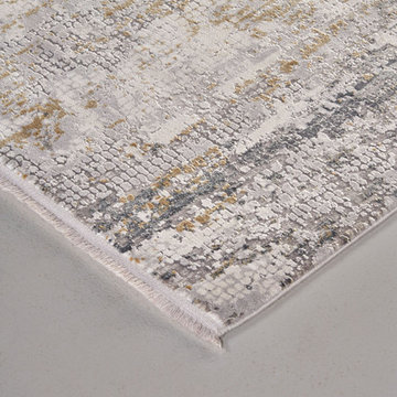 Lindstra Area Rug - Ivory/Gray