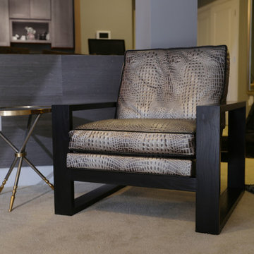 Grasscloth Media Room