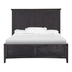 Great Reviews Magnussen Mill River King Panel Bed Weathered