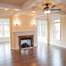 Fireplace wall