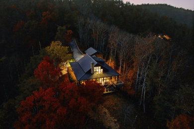 Inspiration for a country exterior home remodel in Nashville