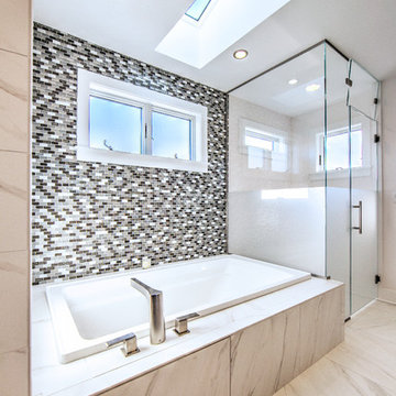Modern Pittsburgh Home Glass Enclosure and Privacy Film