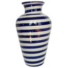 Especial Vase, Blue, Striped