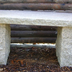 Gold Granite Bench - Outdoor Benches