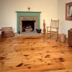 Reclaimed White Pine Flooring - Distressed Grade - Hardwood Flooring