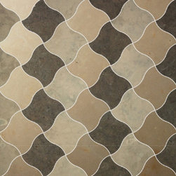 Custom Made Waterjet Patterns (any color / finish) - Wall And Floor Tile