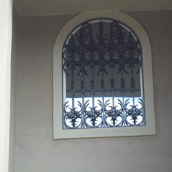 Wrought Iron Window Inserts - Products
