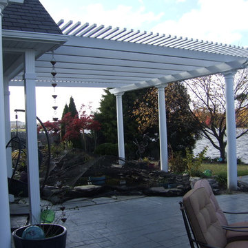 Backyard Oasis "3 Pergolas and a covered Porch"