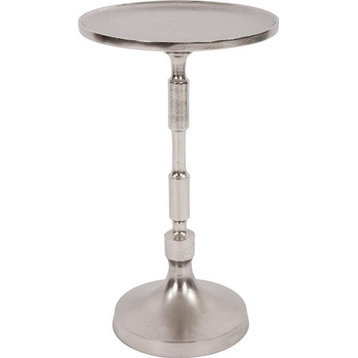 HOWARD ELLIOTT Cocktail Table Round Cast Aluminum