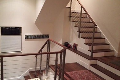 Inspiration for a modern staircase remodel in San Francisco