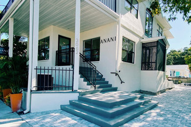 Staircase - coastal staircase idea in Other
