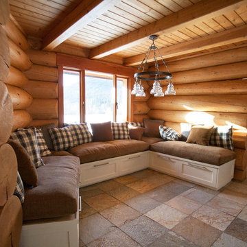 West Coast Log Home