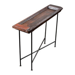 Vagabond Vintage - Iron Stand Trough Table - Console Tables
