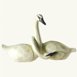 Swan Soul Mates Figurine - Decorative Objects And Figurines