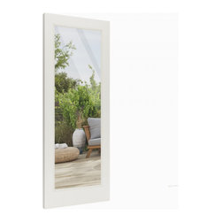 TOPA FIBERGLASS FRENCH DOOR EXTERIOR GRADE 1-LITE FULL VIEW FLUSH GLAZED WITH LO - Front Doors