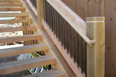 Example of a staircase design in Denver