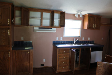 Inspiration for a rustic kitchen remodel in New Orleans