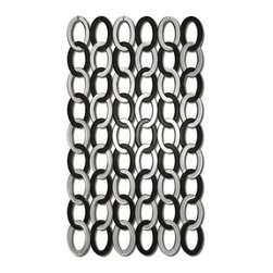 www.essentialsinside.com:  mirrored links wall art - Artwork