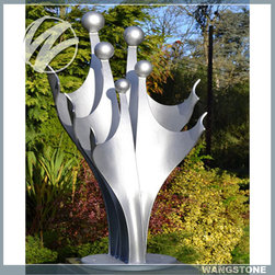 large family statues garden abstract art sculpture - Garden Statues And Yard Art