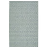 Kaleen Hand-Tufted Imprints Modern Wool Rug, Light Blue, 2'x3'
