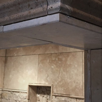 Stone Clad Steam Shower Enclosure