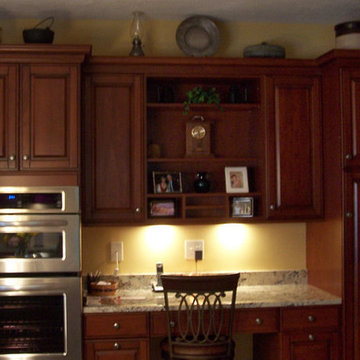 Warm Cherry Kitchen