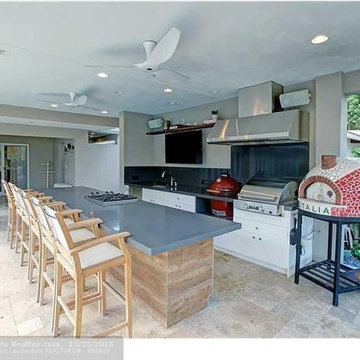 Summer Room and Outdoor Kitchen Addition, Las Olas Waterfront, Ft. Lauderdale