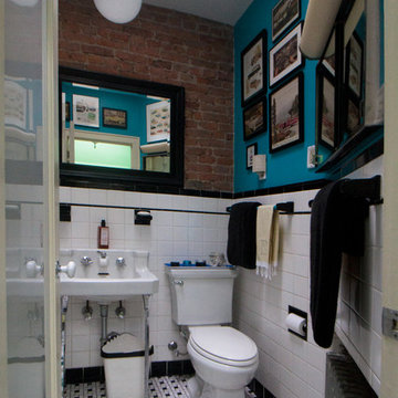 My Houzz: Vibrant Victorian Row House With Midcentury Style