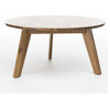 GDF Studio Mimaya Natural Stained Wood Coffee Table