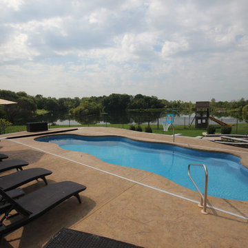 Viking Cancun With Coverstar Automatic Pool Cover (Homer Glen 2015)