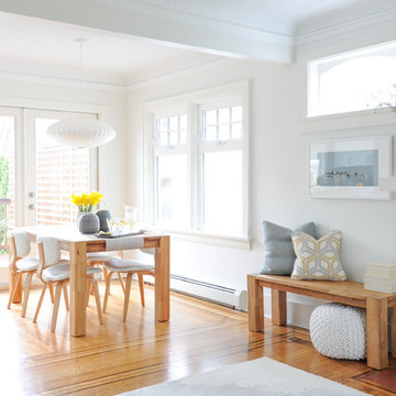 Scandinavian Inspired Family Home - Front Entrance, Kitchen & Dining Room
