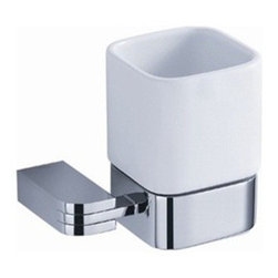 Fresca Solido Tumbler Holder - Chrome FAC1314 - Bathroom Accessories