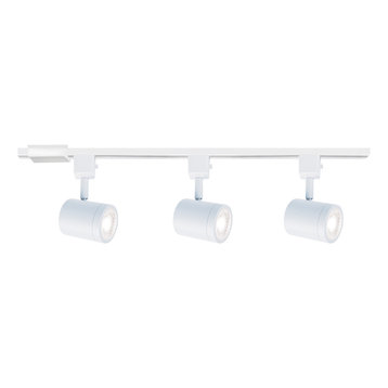Charge LED Energy Star 3 Light Track Kit, White