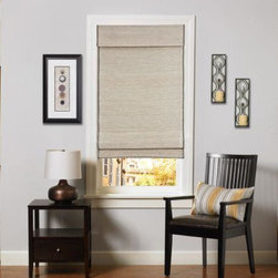 Designer Woven Wood Shades from Blinds.com - Roman Shades