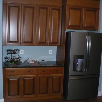 Spice Mocha Cherry Kitchen Remodel