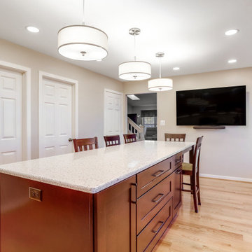 Transitional Kitchen, Pantry, Mudroom and Laundry New Market, MD