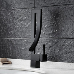 MODERN SINGLE HANDLE FAUCET $139.90 USD - Bathroom Sink Faucets