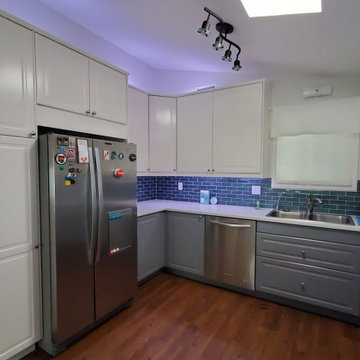 Customer Adds Through Subtraction to Create Spacious IKEA Kitchen