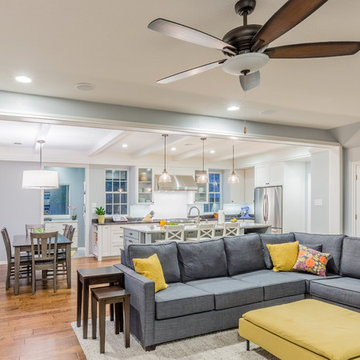 Living Room to Kitchen After