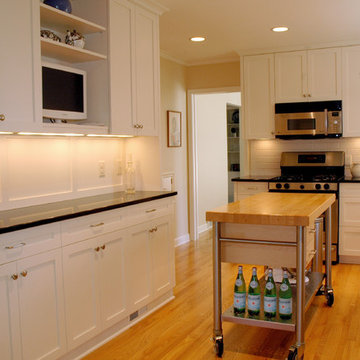 A Galley Kitchen Remodel Adds Storage Space and Convenience