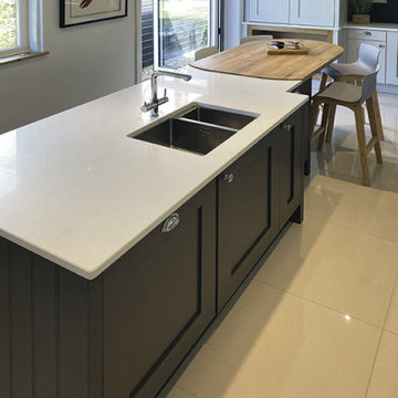Blend of contemporary and traditional incorporating Fred's dog bed in Gurnard