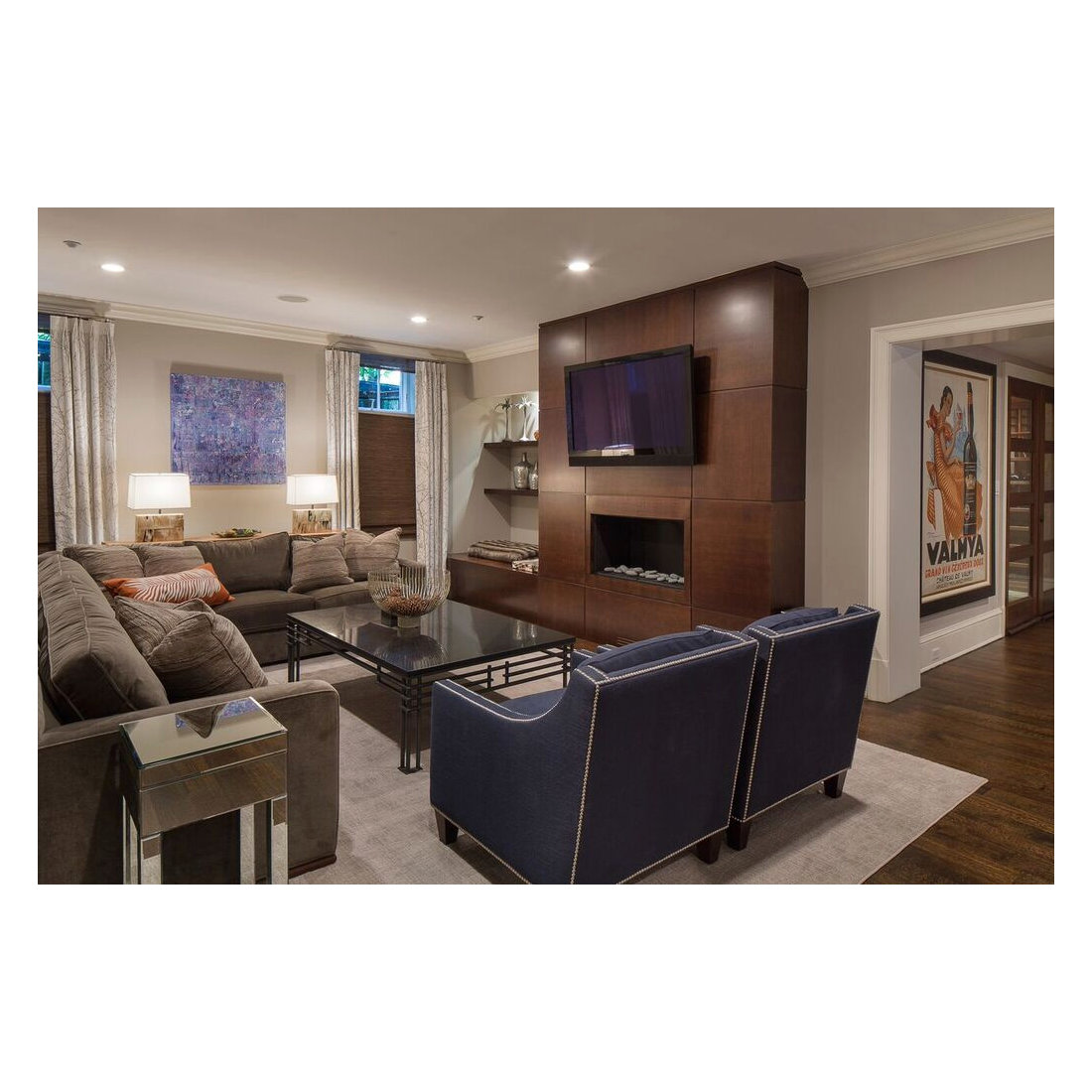 Transitional Interiors in Purchase, NY