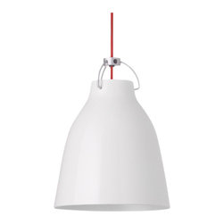 Replica Cecilie Manz Caravaggio Pendant - Gloss White - Pendant Lighting