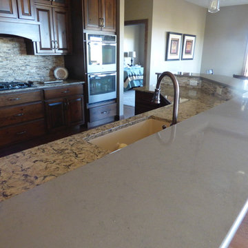 Cambria Bradshaw & Cambria Ramsey Kitchen Island