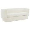 Safavieh Couture Mariano Curved Sofa, Ivory