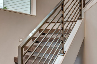 Minimalist staircase photo in Seattle